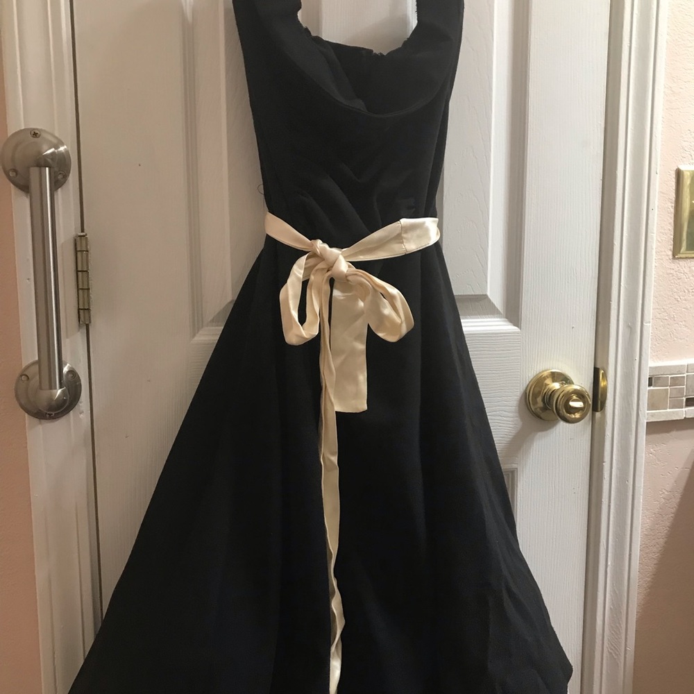 Black semi formal dress